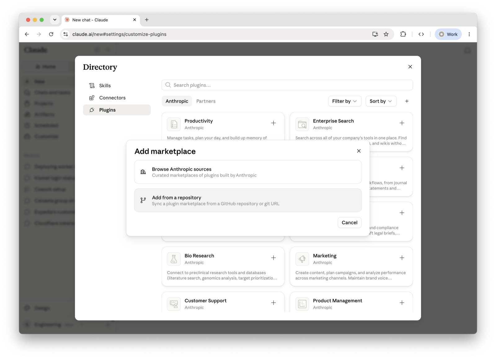 Step 2: Add a marketplace